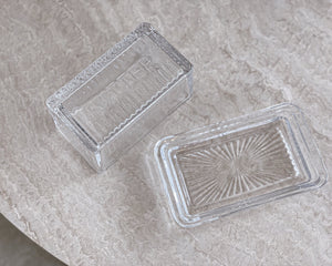 Glass Butter Dish