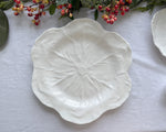 Cabbage Leaf Round Platter