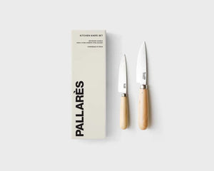 Pallarès Solsona  | Kitchen Knife Set | 8cm & 11cm Carbon Steel