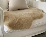 Short Wool Sheepskin | Champagne