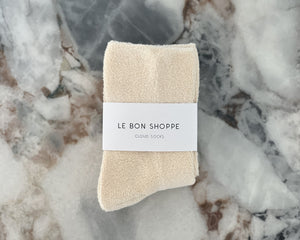 Le Bon Shoppe | Cloud Socks | Ecru