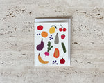 Colourful Fruit Card