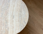 Column Stool | River Travertine