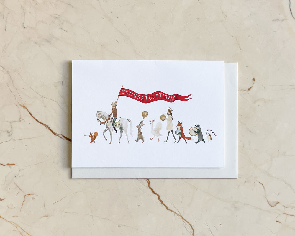 Congratulations Parade Card – ORNAMENT