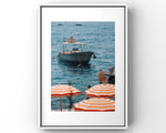 Jessica Art Prints | Cruising Along Positano's Shores