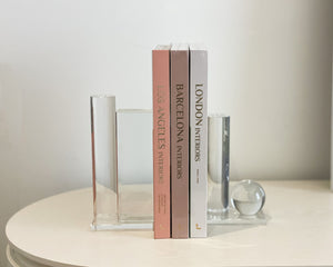Crystal Bookends