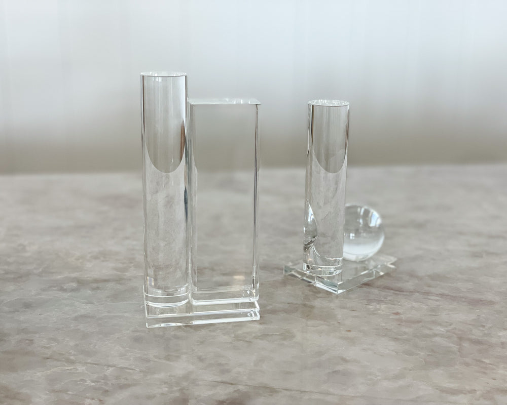 Crystal Bookends