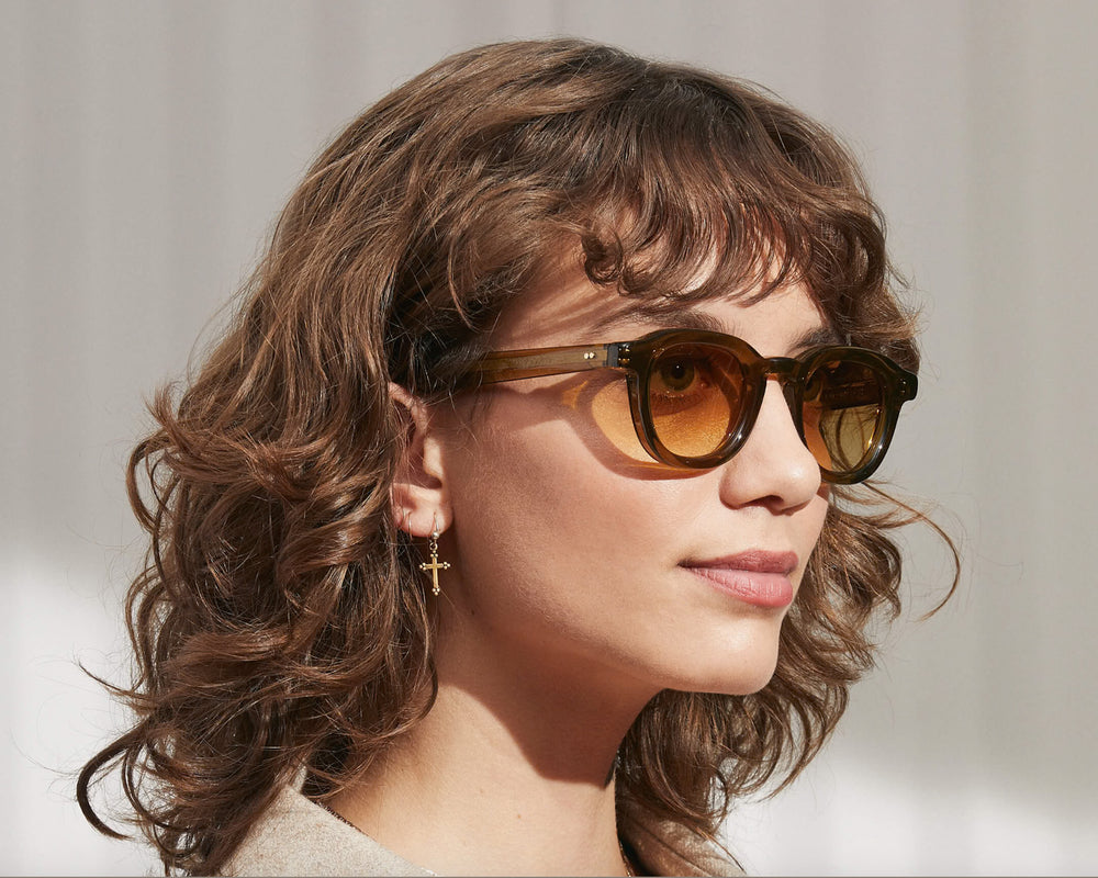 Moscot Sunglasses | Dahven | Olive Brown