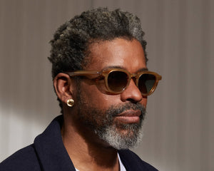 Moscot Sunglasses | Dahven | Olive Brown