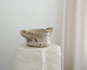 Lily May | Dark Matter Organic Bowl | Cream Speckle