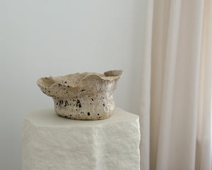 Lily May | Dark Matter Organic Bowl | Cream Speckle