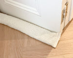 Draught Stopper | White Boucle
