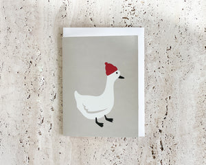 Duck Red Hat Card