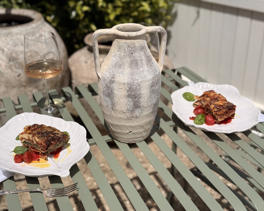 Cabbage Leaf Plate | Blanc