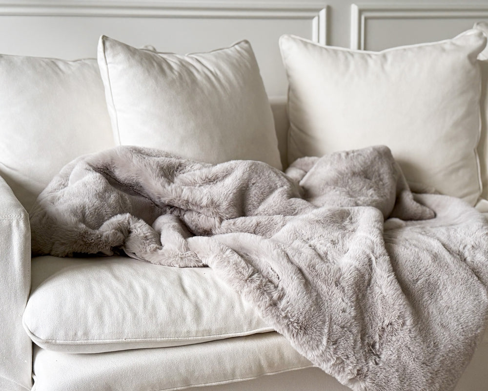 Biella Faux Fur Throw