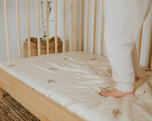 Leni The Label | Fitted Cot Sheet | Kanuka