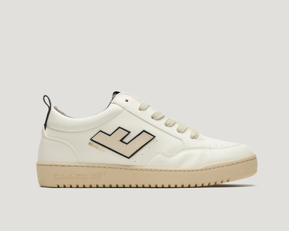 Flamingos Life Sneakers | Roland V.10 White Cream Ivory