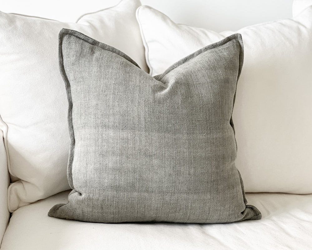 Flaxmill Cushion | Sage