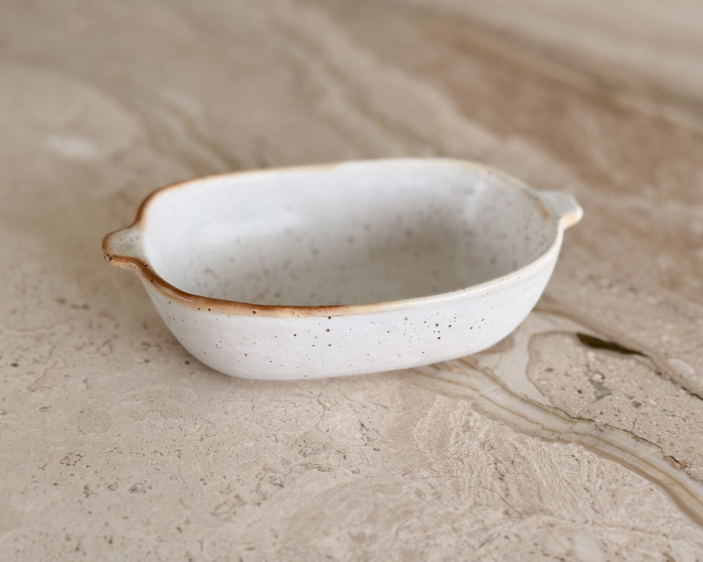 Florence Ceramic Small Dish | Natural