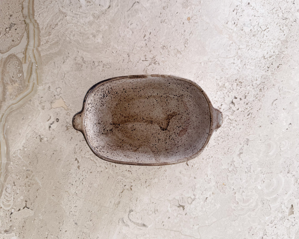 Florence Ceramic Small Dish | Walnut