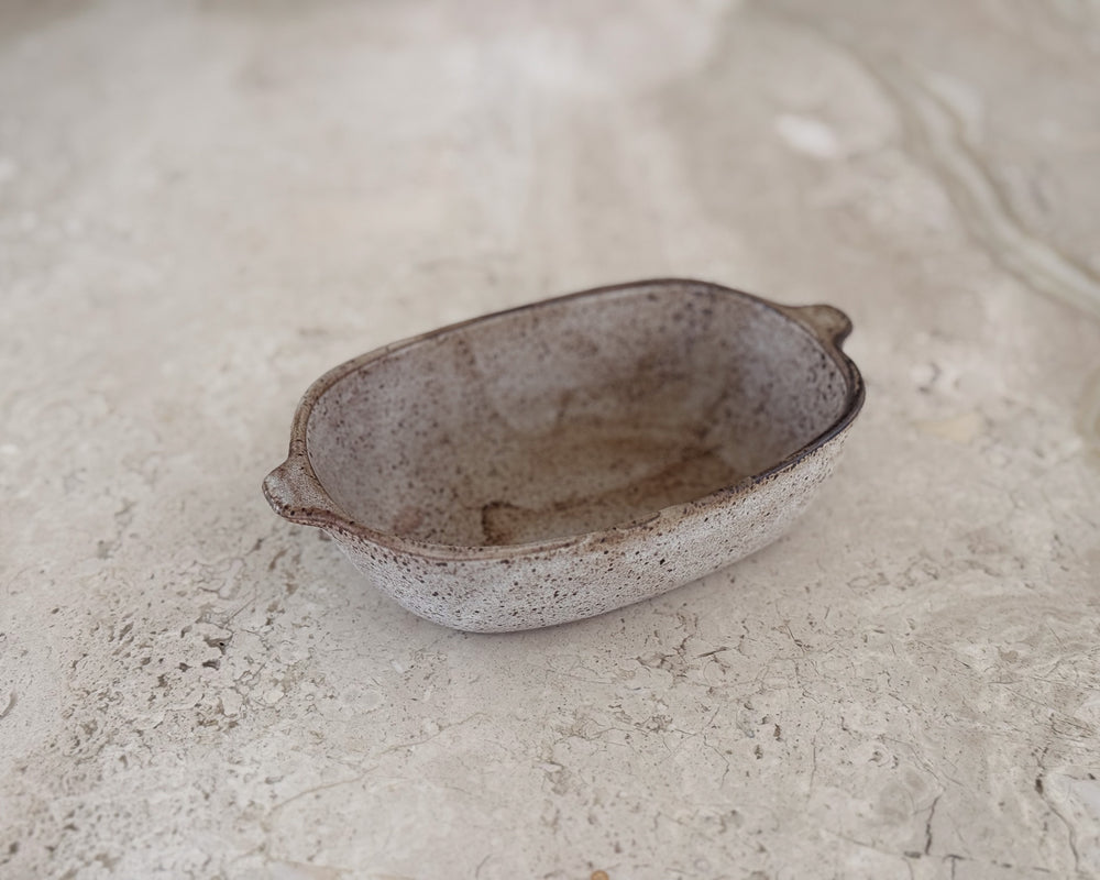Florence Ceramic Small Dish | Walnut