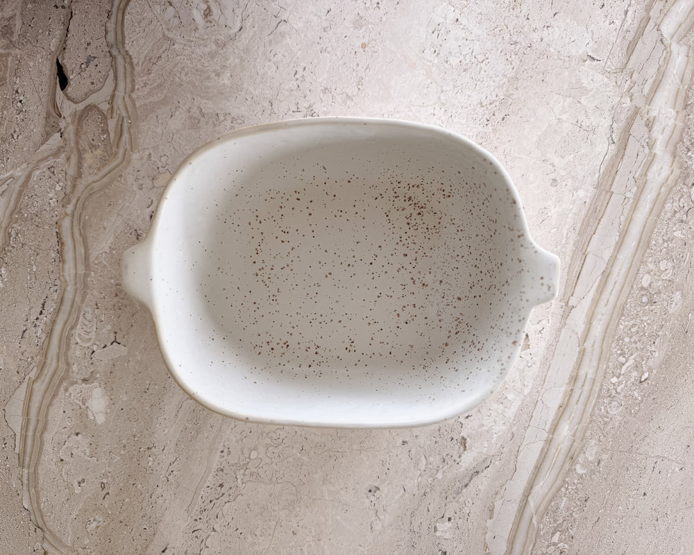 Florence Ceramic Small Dish | Natural