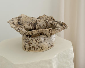 Lily May Ceramics | Dark Matter Organic Bowl | Flux