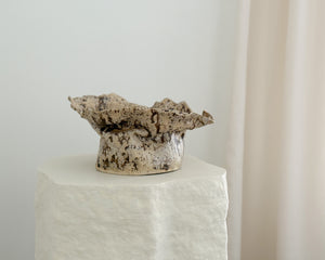 Lily May Ceramics | Dark Matter Organic Bowl | Flux