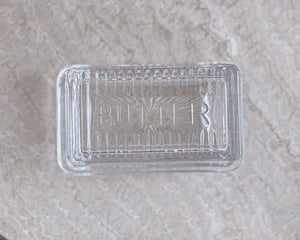 Glass Butter Dish