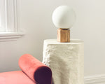 Globe Table Lamp | Brown Marble