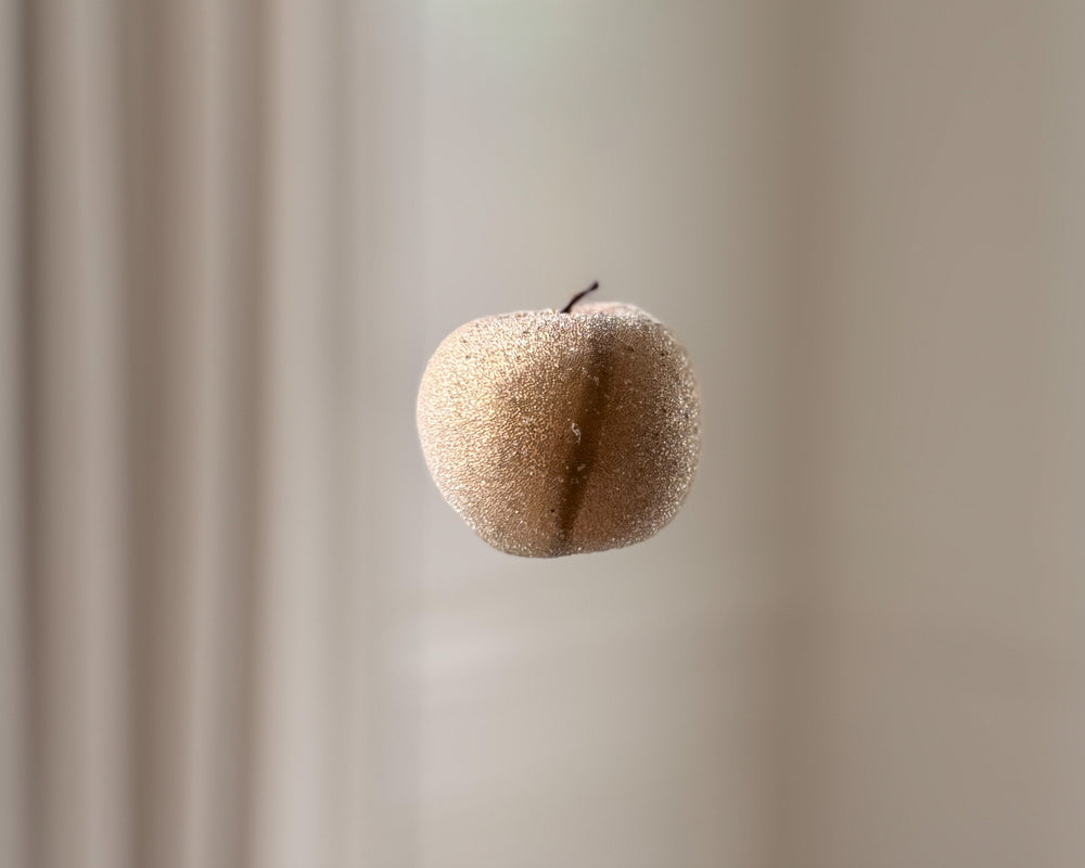 Antique Gold Apple Decoration | Set of 2
