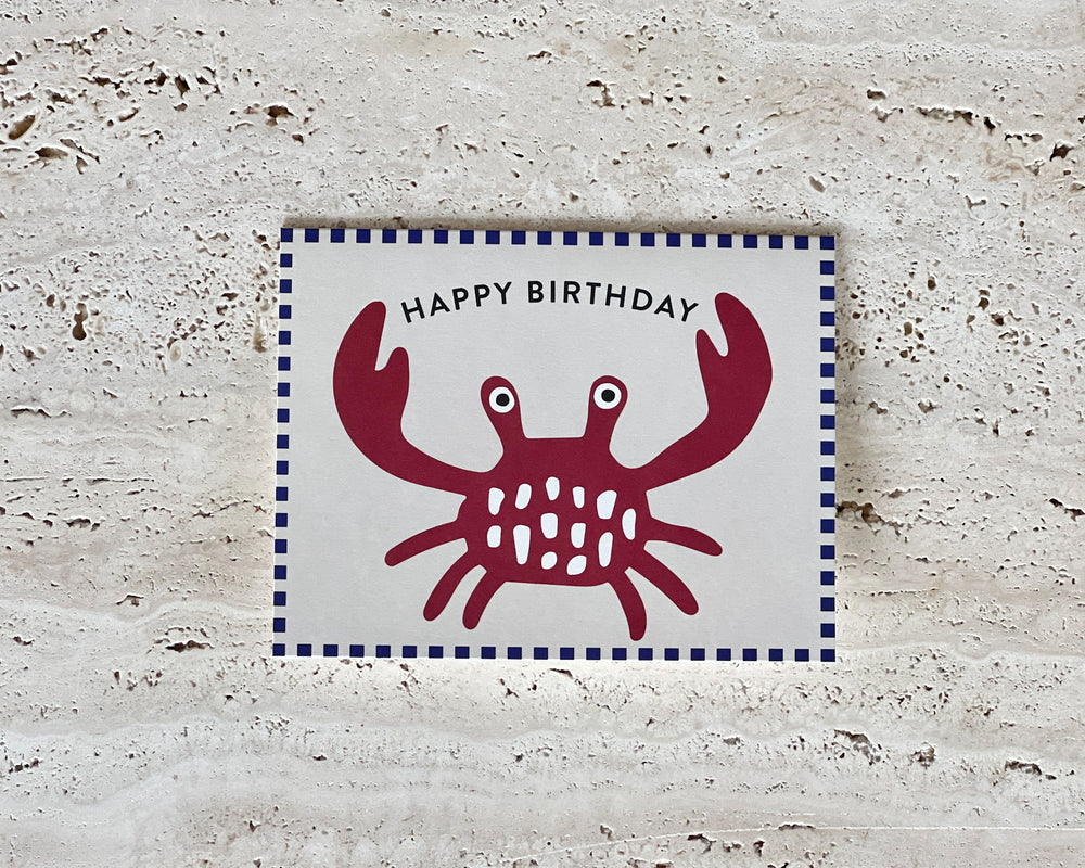 Happy Crab Card