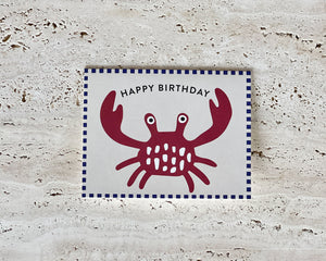 Happy Crab Card