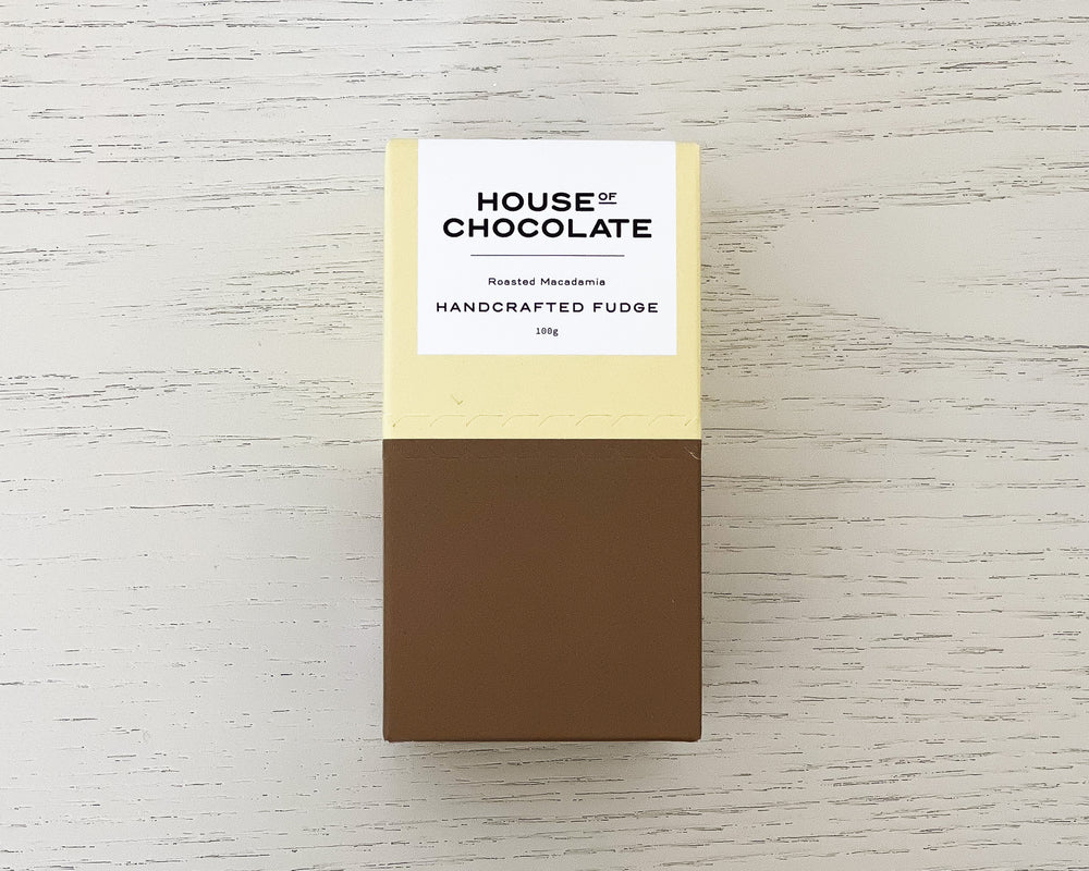 House of Chocolate | Roasted Macadamia Handcrafted Fudge