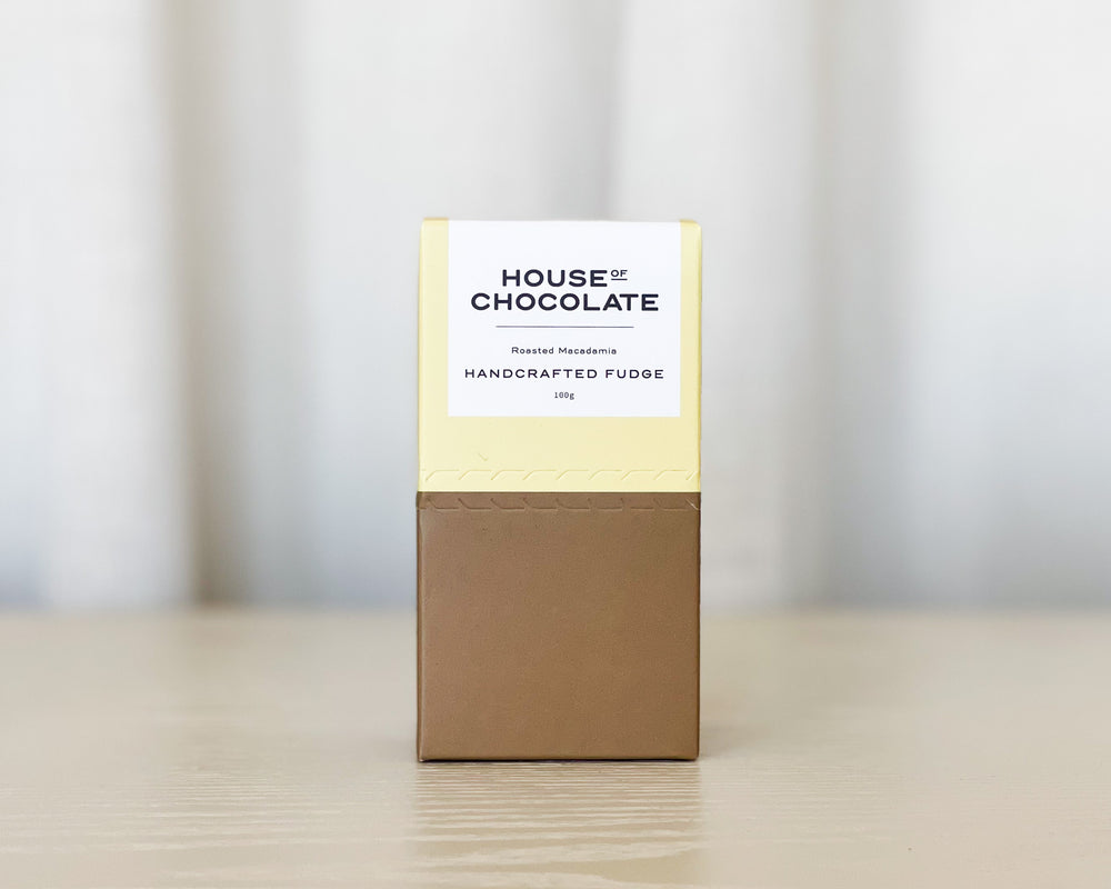 House of Chocolate | Roasted Macadamia Handcrafted Fudge