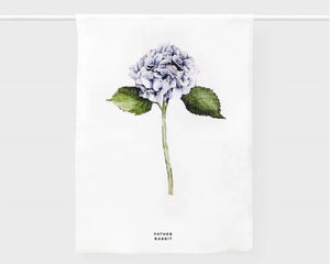 Linen Tea Towel | Hydrangea