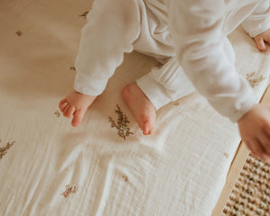 Leni The Label | Fitted Cot Sheet | Kanuka