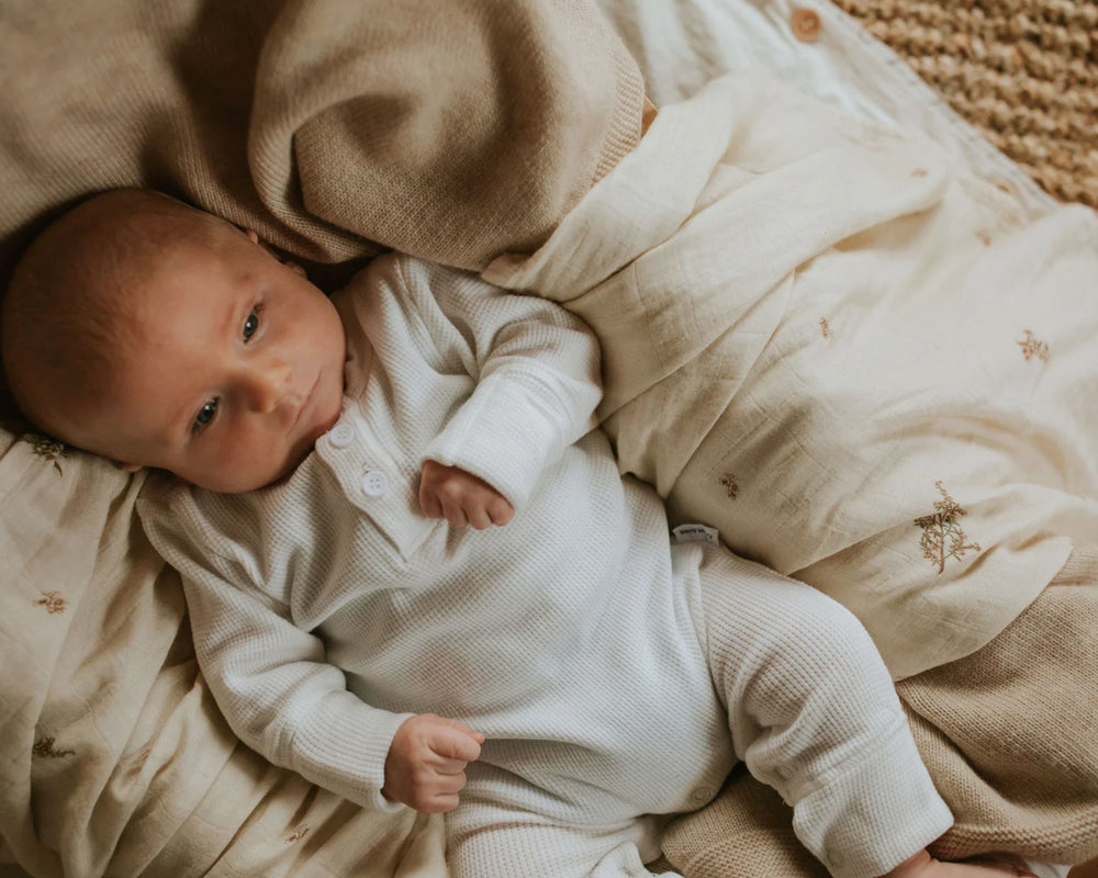 Leni The Label | Muslin Swaddle | Kanuka