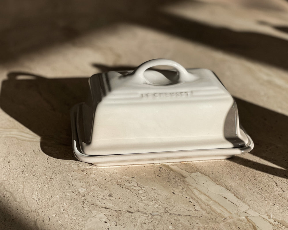 Le Creuset | Butter Dish | Meringue