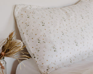 Leni The Label | Muslin Single Pillowcase | Daisy