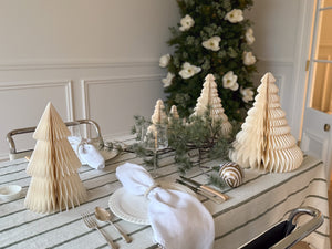 Luxe Paper Tree Decoration | Ivory | 31cm