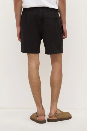 Assembly Label | Tide Linen Shorts | Black