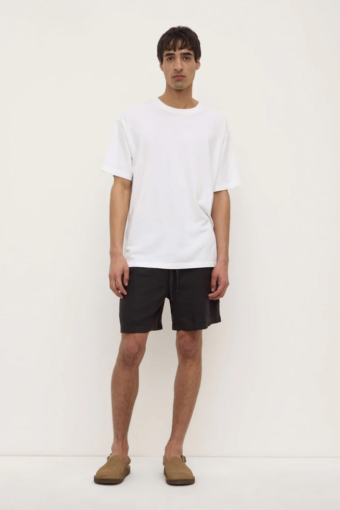 Assembly Label | Tide Linen Shorts | Black