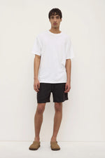 Assembly Label | Tide Linen Shorts | Black