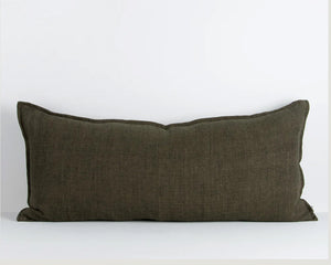 Flaxmill Lodge Cushion | Winter Moss