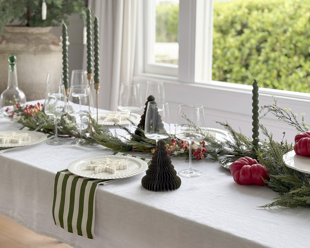 Standing Paper Tree Christmas Decoration | Pine | 20cm