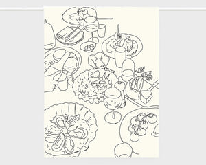 Linen Tea Towel | Lunch