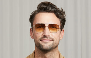 Moscot Sunglasses | Mingle | Gold