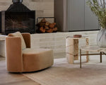 Kennedy Tilt Occasional Chair | Cumin Velvet