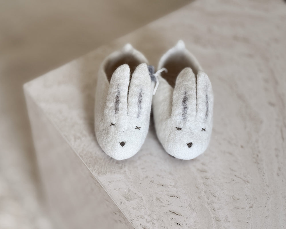 Muskhane Bunny Slippers | Natural
